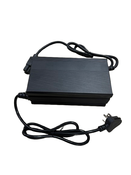 EV LITHIUM BATTERY CHARGER 54.6V 6A (48V) ALLUMINUM CASE